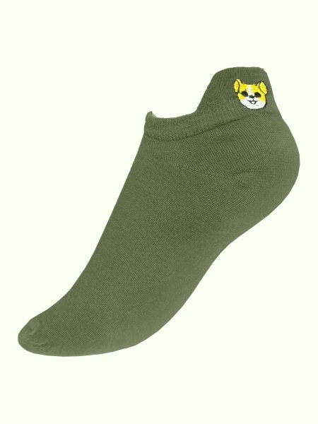 جوراب مچی سه پاشنه گلدوزی ایجی ویجی کد egvg-w2-1132